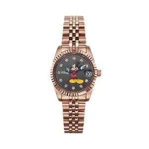 [신세계라이브쇼핑]디즈니 D10231RGB 미키마우스 큐빅 여성 메탈 손목시계