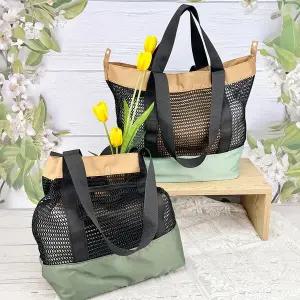 [URBANBAG]어반백 여성망사백 망사 그물 메쉬 여행 토트 쇼퍼백 비치백URB_TR121