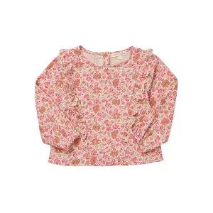 루이스미샤 GRC-W23-B0127 (Tubi) 투비 플로럴 블라우스 아동 긴팔티