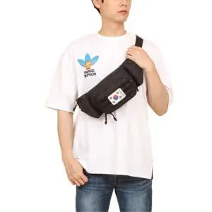 해외여행 여권지갑보관용 허리가방 힙색 N11016 보조백