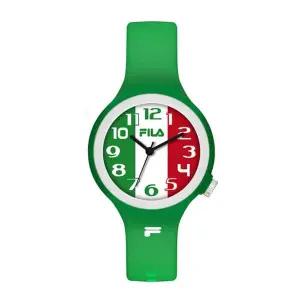[신세계라이브쇼핑]휠라 FCK 38-201-006 어린이 우레탄 밴드 아날로그 손목 시계