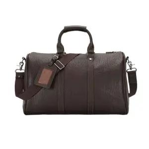해외출장 여행용 가죽 보스턴백 N1864 미니힙색 방수