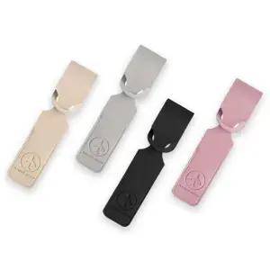 수화물 스티치 가죽 캐리어 네임택 가방 이름 골프백 수화물