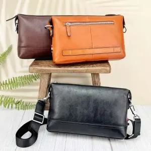 DKES_B8862 남자 가죽 클러치 맨스백 크로스백 가죽클러치