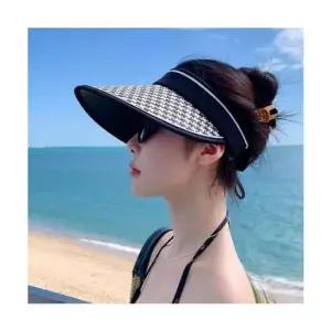 썬캡 여름 왕골 선캡 썬캡 사계절 밀짚 캡모자 나들이 휴가