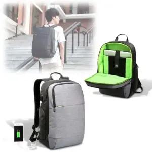 남자백팩 직장인 백팩 남여공용 USB연결 가방 출근 서류 외출백