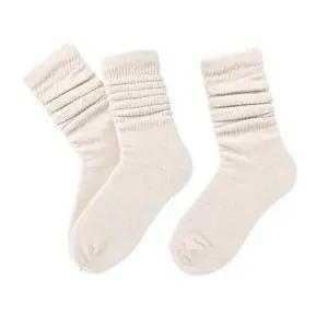 여성용목주룸 워머양말 겨울양말 베이지색 3켤레