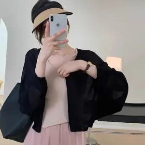 루즈핏 크롭 볼레로 여성 가디건 여자가디건