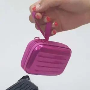 견고한동전함 컬러 미니 동전지갑 캐리어파우치 세면백