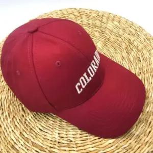 자외선차단창모자 UV차단 콜로라도 캡모자 레드