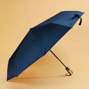 3단 자동 우산 네이비 방수원단 학교 남성 남녀공용 홍보