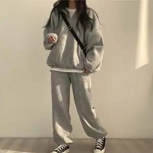 여성 따뜻한 반집업 트레이닝 세트 1P 루즈핏 셋업 후드집업긴팔세트