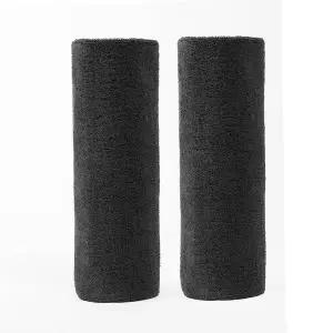 무릎 인기 블랙 아대 밴드타월 트렌드 2p세트 (WFKIF2C)