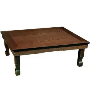 120x81테이블 120x81cm 튼튼한 사궤엔틱 접이식 접이식교자상 (WFKHIWC)