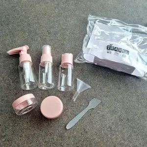 여행용 소분 화장품 공병 7종세트 지퍼 파우치 포함 WFLP29Z