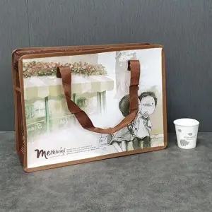 방수 타포린 에코 백 소형 다용도 가방 비 오는 날 필수 (WFKJG1M)