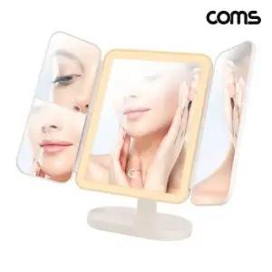 4분할 사각 메이크업 거울 확대거울 2배율 3배율 접이식 WFLQJ8I