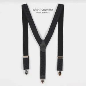 고급서스펜더 바둑체크 남친룩필수템 남자멜빵코디 WFLQUB0