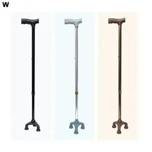 지팡이 지원도구 T형 할머니 어르신 보행 보조기 사각형 (WFKJHU6)