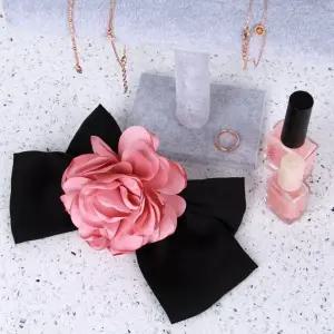 올드로즈 꽃 코사지 인디핑크 8cm (WFKK15V)