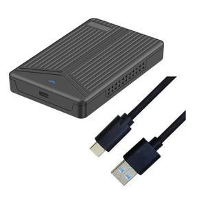 cd 리더기 롬 외장 USB 3.1 SATA HDD 인클로저 SSD 노트북 모바일 데스크탑 하드 디스크 박스 지지대 사용 가능 8TB 스토리지 15mm 2.5인치