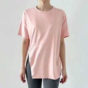 여성 가벼운 4방향 스트레치 반팔티 1P 요가 티셔츠 기본반팔