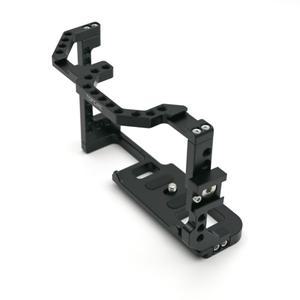 캐논 호환 EOS 90D 80D 70D DSLR 카메라호환  케이지 듀얼 콜드 슈 1/4인치 나사 구멍 38mm 바닥 플레이트