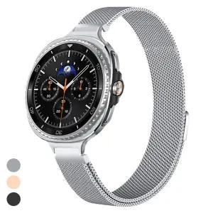 갤럭시워치8 클래식 46mm 44mm 40mm 호환 슬림 밀레니즈 여성용 스트랩 자석 마그네틱