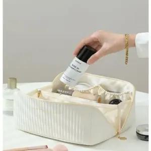 화장품 파우치 가방 메이크업 여행 용 대용량 립스틱 세면도구 생리대