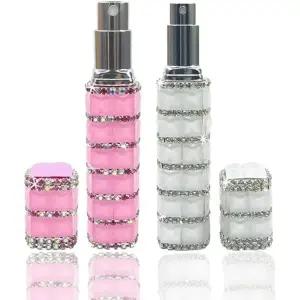 큐빅 향수 공병 12ml 휴대용 스프레이 용기 여행용 향수병