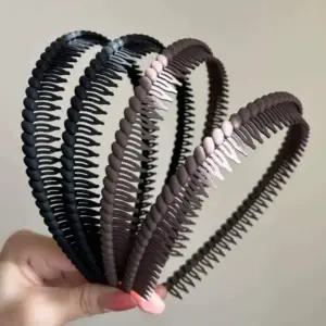 여자 M50496 머리띠 남자 세안 플라스틱 헤어밴드 운