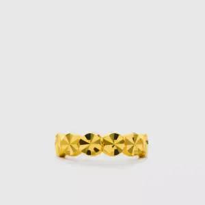 [베티블루] 995 999 24K 커팅 너클 여성 여자 7.5g 금 링 반지