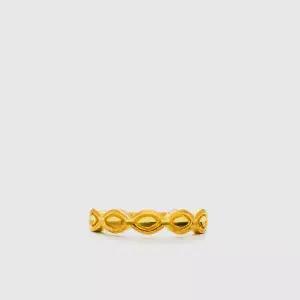 [베티블루] 995 999 24K 순금 써클 패턴 여성 여자 3.75g 금 링 반지