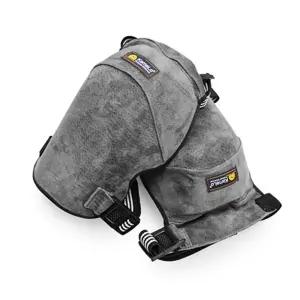 건설 현장 작업용 충격완화 무릎보호대 돈피 가죽 용접 불꽃 가드 노가다용품 0