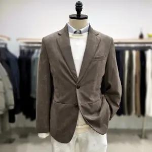 [레노마 옴므]22FW  국내제작 스텐다드핏 캐쥬얼 자켓  ROCMBJ04A 브라운S85