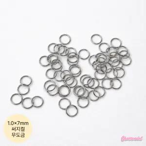 [4g]써지컬스틸 1.0x7mm 오링 무도금 9-402-20 악세사리부자재 O링