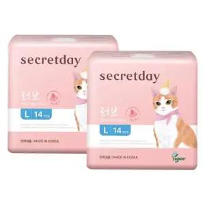 시크릿데이 NEW 러브 대형 14Px2팩