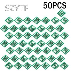 호환  50bag 어댑터 플레이트 SOP8 SSOP8 TSSOP8 SMD to DIP 0.65 1.27mm 피치