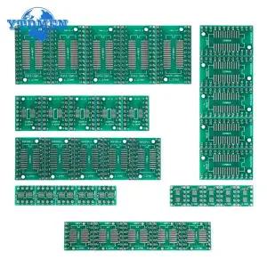 호환  35 개몫 PCB 보드 키트 SMD DIP 어댑터 변환기 플레이트 SOP8 MSOP10 SOP14 SOP16 SOP20 SOP24 SOP28