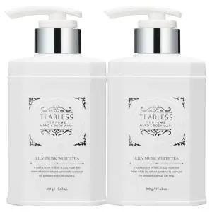 티블레스 세정 클렌징 화이트티 퍼퓸 바디워시 릴리머스크향 500g 2개