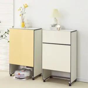 부드러운경첩 홈카페수납장 거실로봇청소기수납장