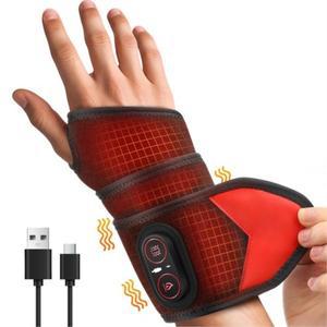 EMS 레드라 찜질 마사지 무선휴대용 손목보호대 양손 2P 내장 배터리 3000mah