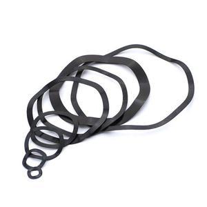 웨이브 스프링 와셔 65Mn 탄소강 3 크레스트 블랙 개스킷 탄성