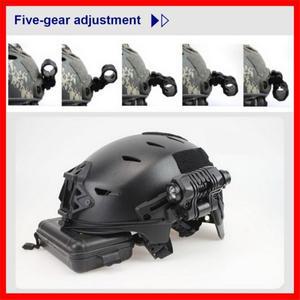 BOOIU 전술 헬멧 손전등 마운트 홀더 25mm 멀티 앵글 클립  어댑터 액세서리 헤드 라이트