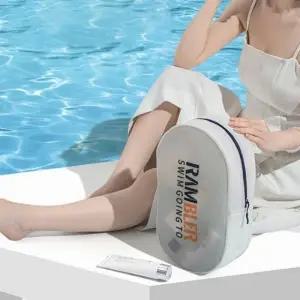 (타입 베이지 대형)핏픽 물놀이 수영 방수가방 헬스 비치백 휴대용 대형