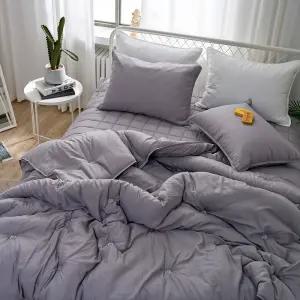 사계절 모달 차렵이불 봄 겨울 호텔 이불패드 간절기 침대 침구 세트 슈퍼싱글 킹