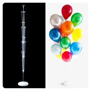 풍선장식꽂이세트160cm 19개스틱 생일 파티충선 용품 파티품 데코 다용도 받침대