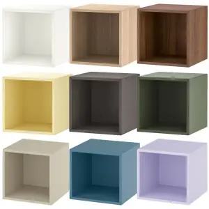 이케아 EKET 에케트 수납장 35x35x35cm/벽선반/벽수납/미니선반/협탁/큐브수납함/진열장