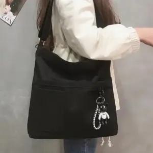 마우스 멀티 포켓 캔버스백 에코 크로스백 숄더백 토드백 캔버스백 호보백 버킷백