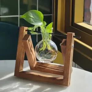 수경 재배 유리병 1구 오브제꽃 화분화 인테리어화 디자인 디자인화 화병 특이한 조화화